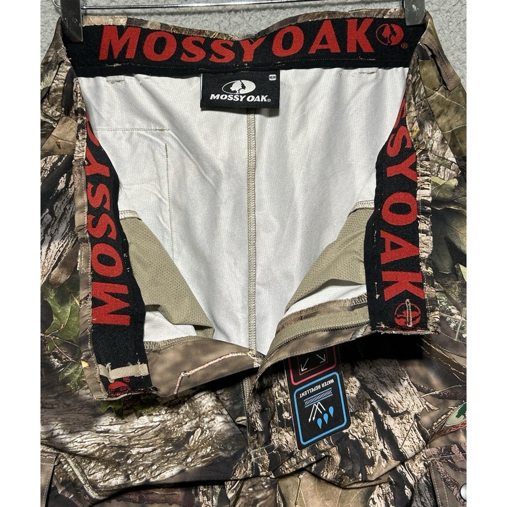 Mens Mossy Oak Break Up Country Camouflage Cargo Baggy Pants Size M 37X32.5 NWT - Picture 15 of 16